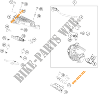 BOITIER PAPILLON INJECTION pour KTM 390 DUKE WHITE - B.D. de 2021