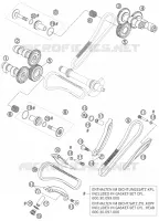 DISTRIBUTION pour KTM 990 SUPER DUKE BLACK de 2007