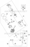 POMPE A ESSENCE pour KTM 990 SUPER DUKE BLACK de 2007