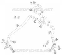 SECONDARY AIR SYSTEM SAS pour KTM 990 SUPER DUKE BLACK de 2007