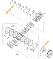 EMBRAYAGE pour KTM 390 DUKE SILVER - B.D. de 2021