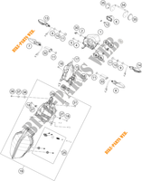 PHARE / FEU ARRIERE pour KTM 390 DUKE SILVER - B.D. de 2021