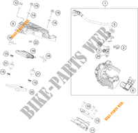 BOITIER PAPILLON INJECTION pour KTM 390 DUKE WHITE - B.D. de 2021