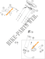CONTACTEUR A CLE pour KTM 390 DUKE WHITE - B.D. de 2021