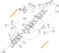 EVAPORATIVE CANISTER pour KTM 390 DUKE SILVER - B.D. de 2021