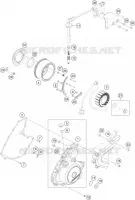 ALLUMAGE pour KTM 250 DUKE WHITE NON ABS - IKD de 2020