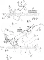 FAISCEAU ELECTRIQUE pour KTM 250 DUKE WHITE NON ABS - IKD de 2020