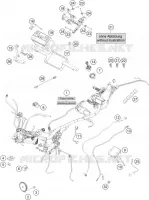 FAISCEAU ELECTRIQUE pour KTM 200 DUKE ABS ORANGE - CKD de 2021