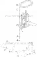 POMPE A ESSENCE pour KTM 200 DUKE BLACK NON ABS - CKD de 2020