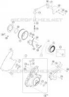 ALLUMAGE pour KTM 390 ADVENTURE ORANGE - B.D. de 2021