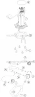 POMPE A ESSENCE pour KTM 390 ADVENTURE ORANGE - B.D. de 2021