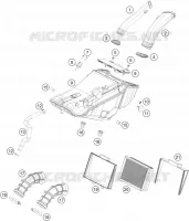 FILTRE A AIR pour KTM 790 ADVENTURE R - CKD (NO ENGINE) de 2021