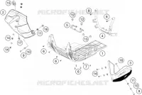 PROTECTION MOTEUR pour KTM 790 ADVENTURE R - CKD (NO ENGINE) de 2021