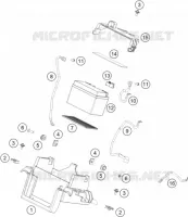 BATTERIE pour KTM 790 ADVENTURE R - CKD de 2021