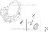 ARBRE D'EQUILIBRAGE pour KTM 450 SMR de 2021