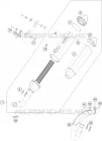 ECHAPPEMENT pour KTM 450 SMR de 2021