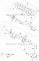 EMBRAYAGE pour KTM 450 SMR de 2021