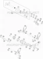 MECANISME DE SELECTION DE VITESSES pour KTM 450 SMR de 2021