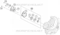 POMPE A EAU pour KTM 450 SMR de 2021