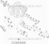 POMPE A HUILE pour KTM 450 SMR de 2021