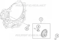 ARBRE D'EQUILIBRAGE pour KTM 450 RALLY FACTORY REPLICA de 2021