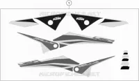 AUTOCOLLANTS pour KTM 450 RALLY FACTORY REPLICA de 2021