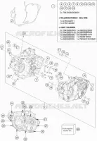 CARTER MOTEUR pour KTM 450 RALLY FACTORY REPLICA de 2021