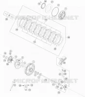 EMBRAYAGE pour KTM 450 RALLY FACTORY REPLICA de 2021