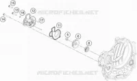 POMPE A EAU pour KTM 450 RALLY FACTORY REPLICA de 2021