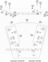 SOUPAPES pour KTM 450 RALLY FACTORY REPLICA de 2021