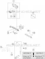 CONTACTEUR A CLE pour KTM 250 EXC-F de 2021