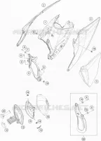 FILTRE A AIR pour KTM 250 EXC-F de 2021
