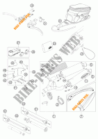 ACCESSOIRES pour KTM 990 SUPER DUKE ORANGE de 2005