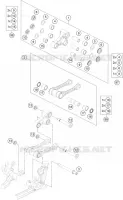 BIELLETTE D'AMORTISSEUR PRO LEVER pour KTM 250 SX-F de 2021