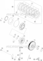 EMBRAYAGE pour KTM 250 SX-F de 2021