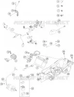 FAISCEAU ELECTRIQUE pour KTM 250 SX-F de 2021
