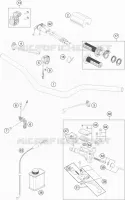 GUIDON / COMMANDES pour KTM 250 SX-F de 2021
