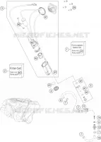 POMPE A ESSENCE pour KTM 250 SX-F de 2021