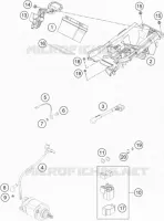 BATTERIE pour KTM 350 XC-F de 2022
