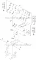 BIELLETTE D'AMORTISSEUR PRO LEVER pour KTM 350 XC-F de 2022