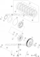 EMBRAYAGE pour KTM 350 XC-F de 2022