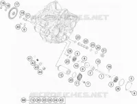 POMPE A HUILE pour KTM 350 XC-F de 2022