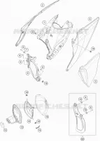 FILTRE A AIR pour KTM 350 XCF-W de 2022