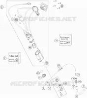 POMPE A ESSENCE pour KTM 350 XCF-W de 2022