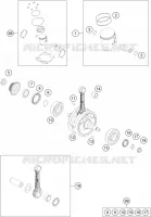 VILEBREQUIN / PISTON pour KTM 300 XC de 2023