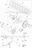 EMBRAYAGE pour KTM 350 EXC-F SIX DAYS de 2022