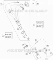 POMPE A ESSENCE pour KTM 350 EXC-F SIX DAYS de 2022