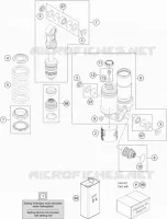 AMORTISSEUR (PIECES) pour KTM SX-E 5 de 2023