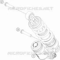 AMORTISSEUR pour KTM SX-E 5 de 2023