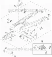 BRAS OSCILLANT  pour KTM SX-E 5 de 2023